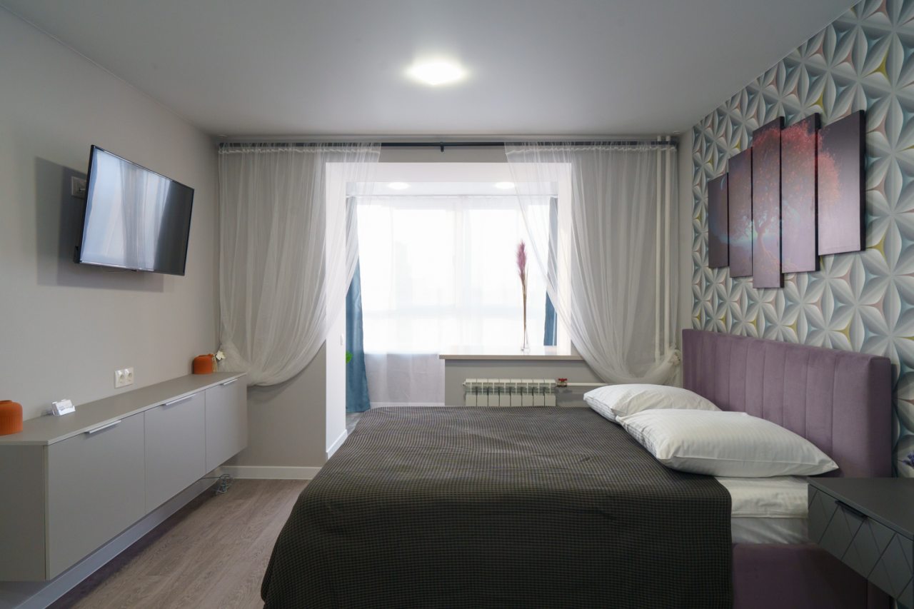 Двухместный, Апартаменты GOOD NIGHT на ул. Киевская 1 -98