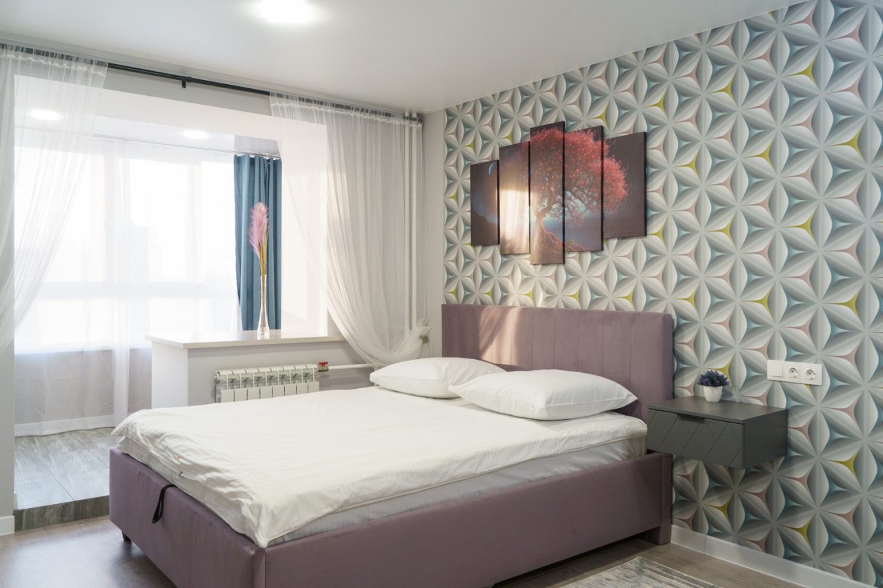 Двухместный, Апартаменты GOOD NIGHT на ул. Киевская 1 -98