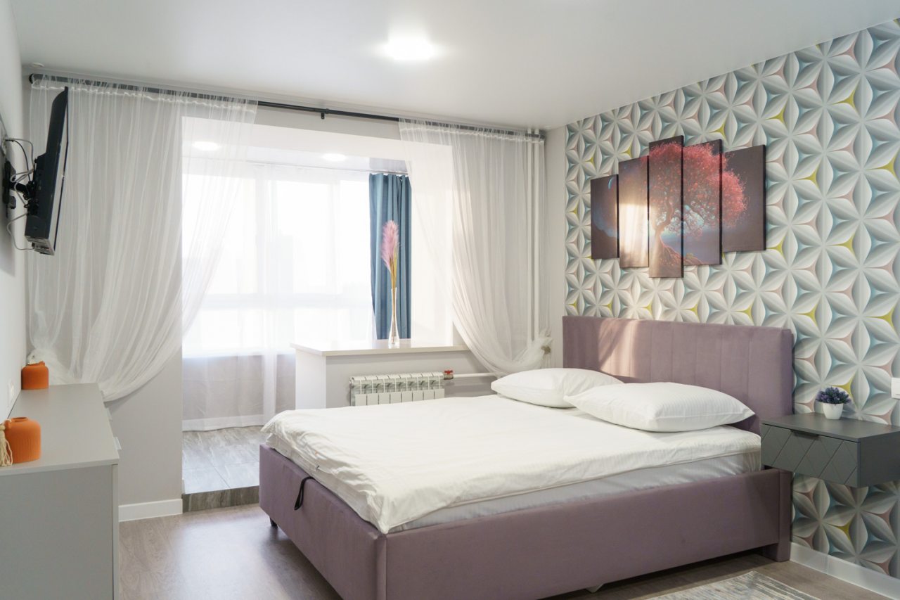 Двухместный, Апартаменты GOOD NIGHT на ул. Киевская 1 -98