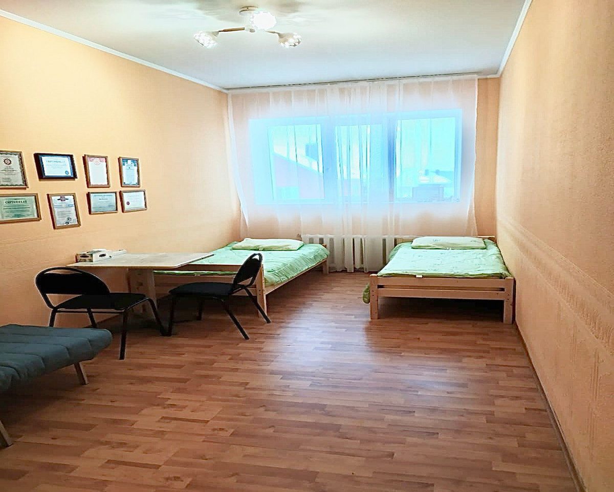 Двухместный (Койко-место в женском номере № 5 (2 этаж)) хостела Кассеопея, Домодедово