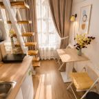 Двухместный (Апартаменты с кухней и видом во двор (номер 7)), Апартаменты ROOMSTAY Садовая