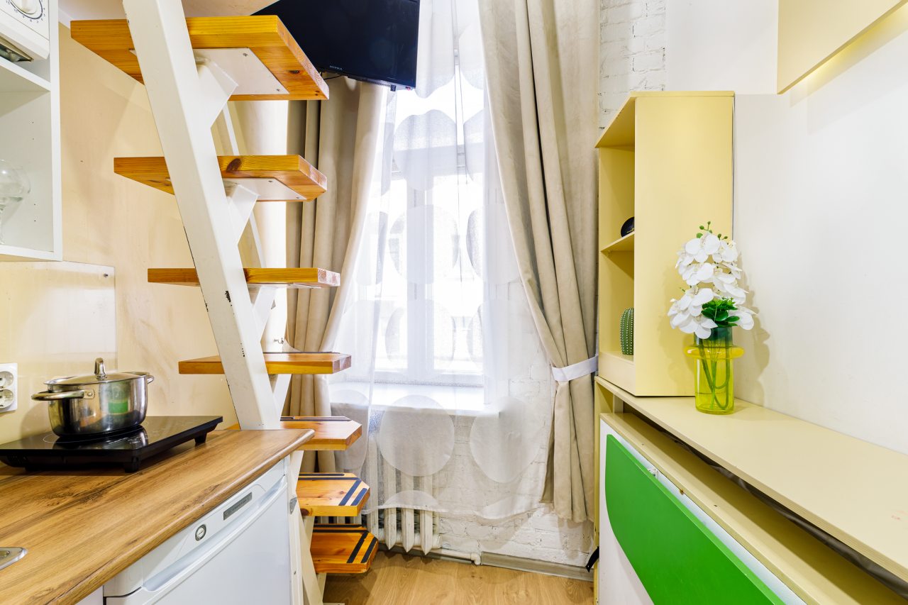 Трехместный (Апартаменты с видом на город (номер 4)), Апартаменты ROOMSTAY Садовая