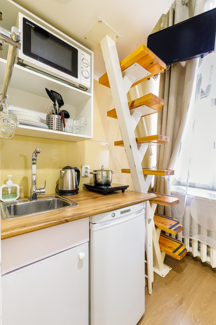 Трехместный (Апартаменты с видом на город (номер 4)), Апартаменты ROOMSTAY Садовая