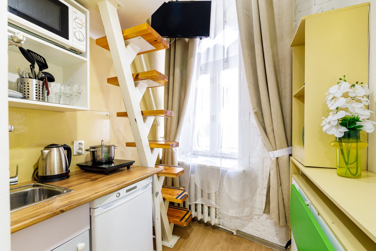 Трехместный (Апартаменты с видом на город (номер 4)), Апартаменты ROOMSTAY Садовая