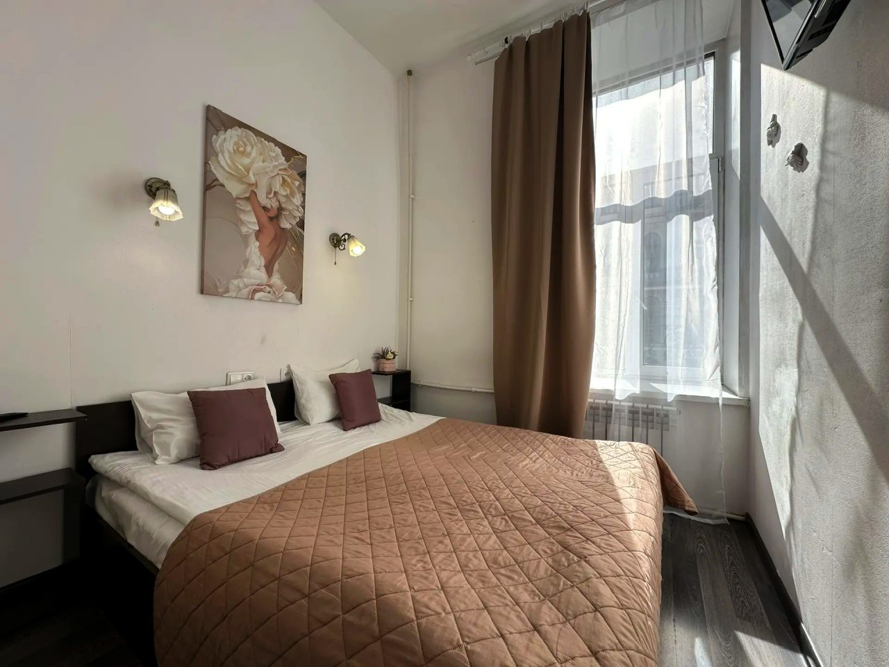 Двухместный (Номер с 1 двуспальной кроватью №4,5), Гостевой дом Boho Nevsky 132 Hotel