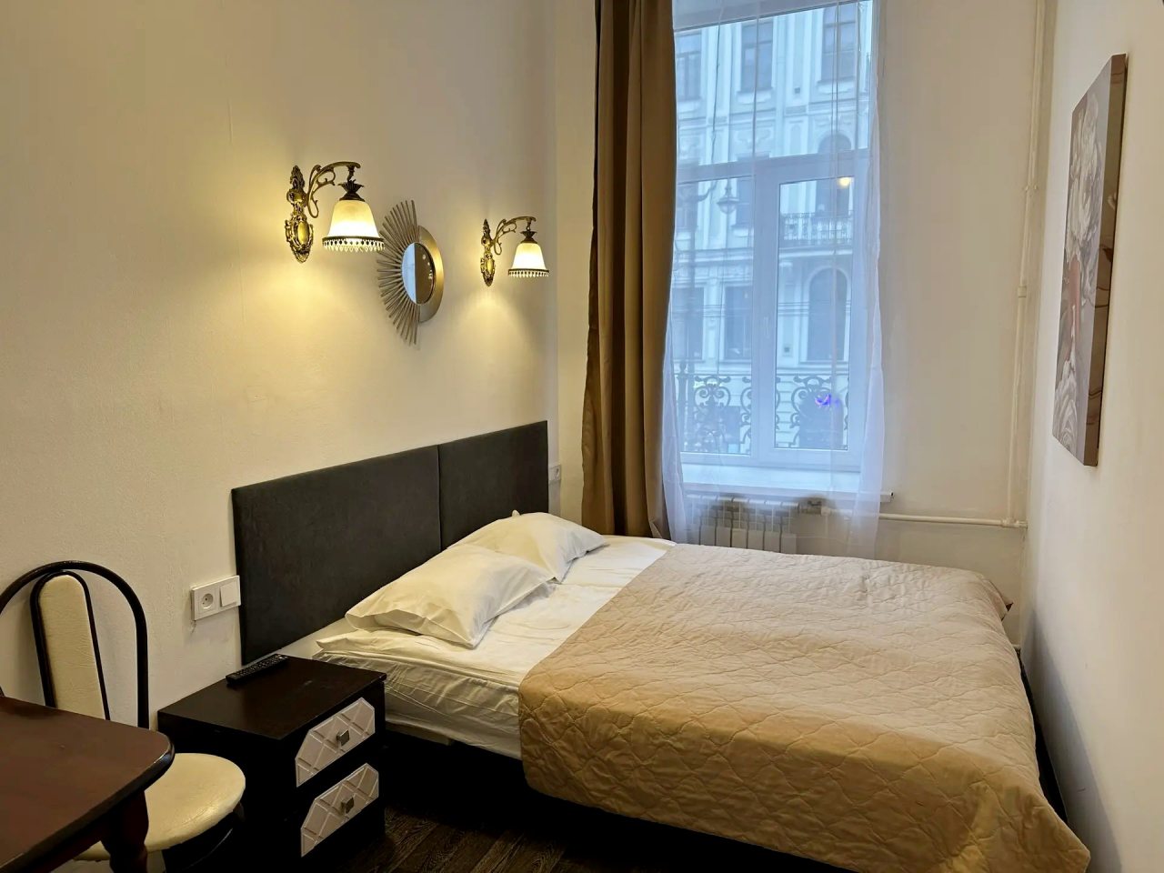 Двухместный (Номер с 1 двуспальной кроватью №4,5), Гостевой дом Boho Nevsky 132 Hotel