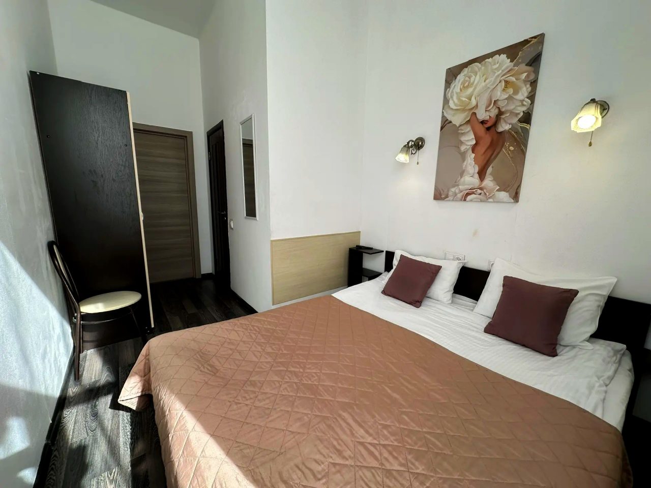 Двухместный (Номер с 1 двуспальной кроватью №4,5), Гостевой дом Boho Nevsky 132 Hotel