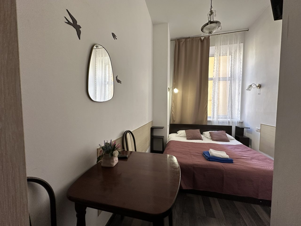 Двухместный (Номер с 1 двуспальной кроватью №1,2,3), Гостевой дом Boho Nevsky 132 Hotel
