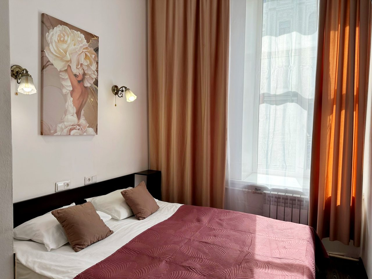 Двухместный (Номер с 1 двуспальной кроватью №4,5), Гостевой дом Boho Nevsky 132 Hotel