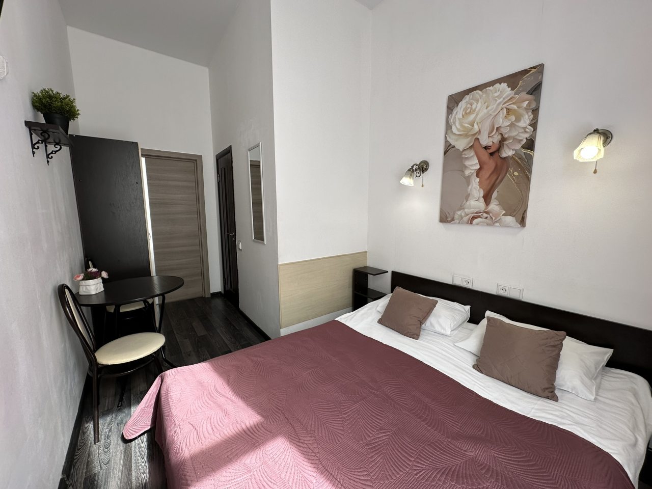 Двухместный (Номер с 1 двуспальной кроватью №4,5), Гостевой дом Boho Nevsky 132 Hotel
