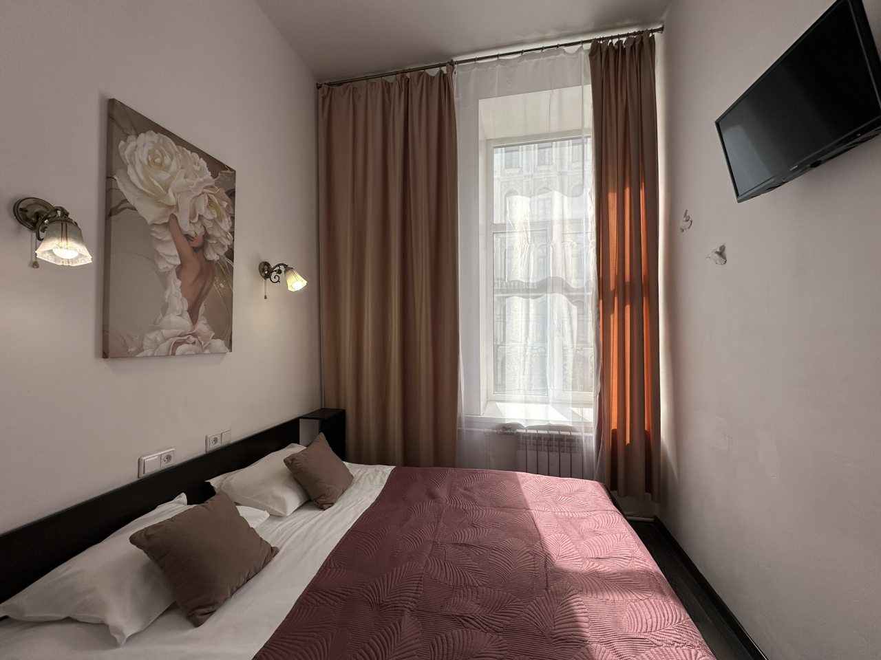 Двухместный (Номер с 1 двуспальной кроватью №4,5), Гостевой дом Boho Nevsky 132 Hotel