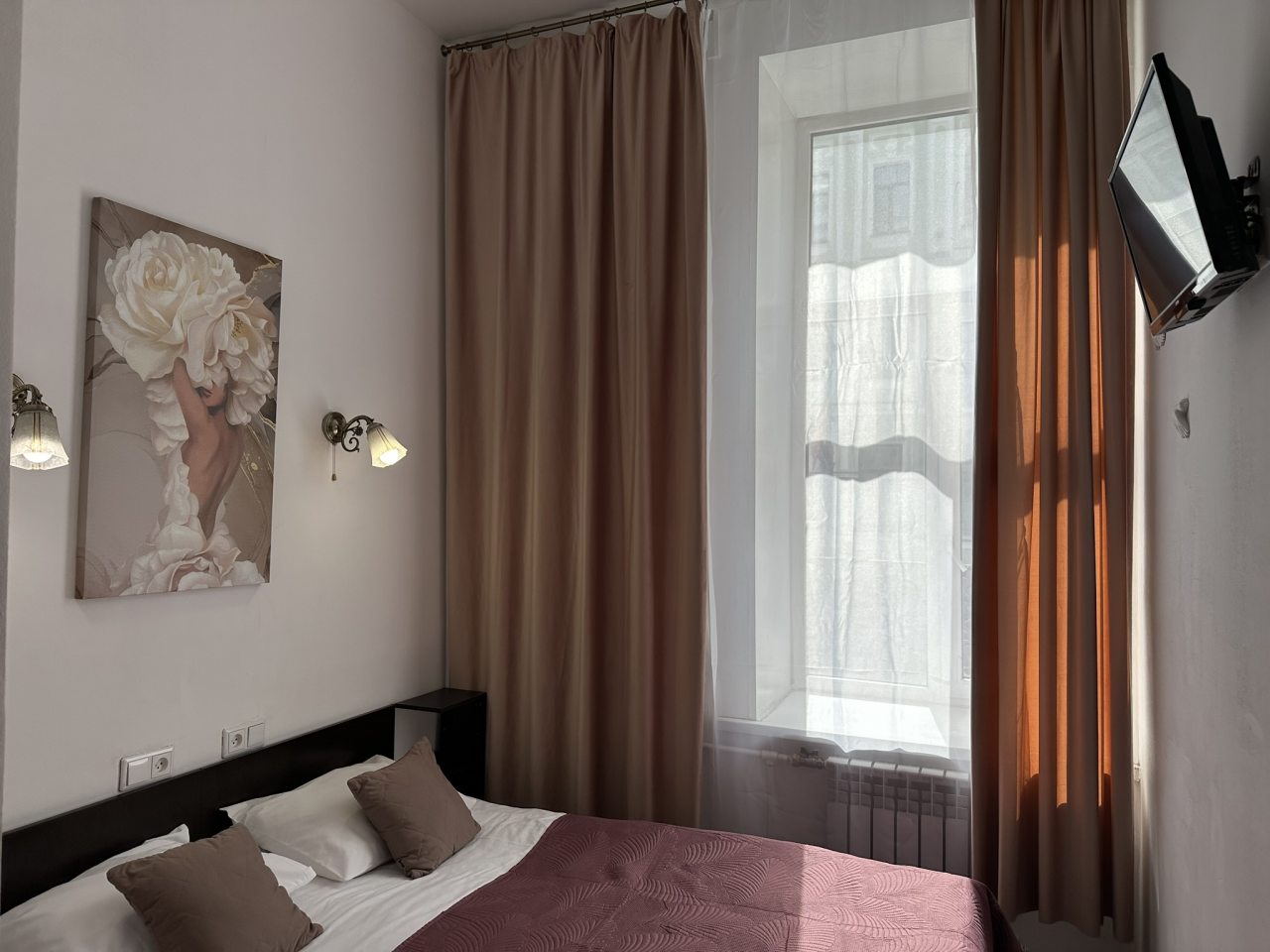 Двухместный (Номер с 1 двуспальной кроватью №4,5), Гостевой дом Boho Nevsky 132 Hotel