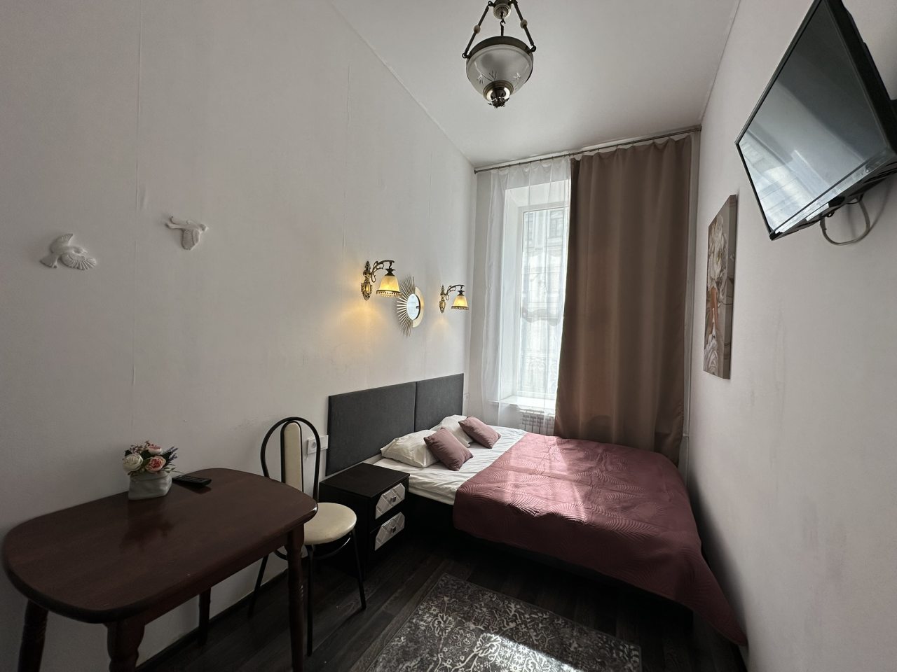 Двухместный (Номер с 1 двуспальной кроватью №4,5), Гостевой дом Boho Nevsky 132 Hotel