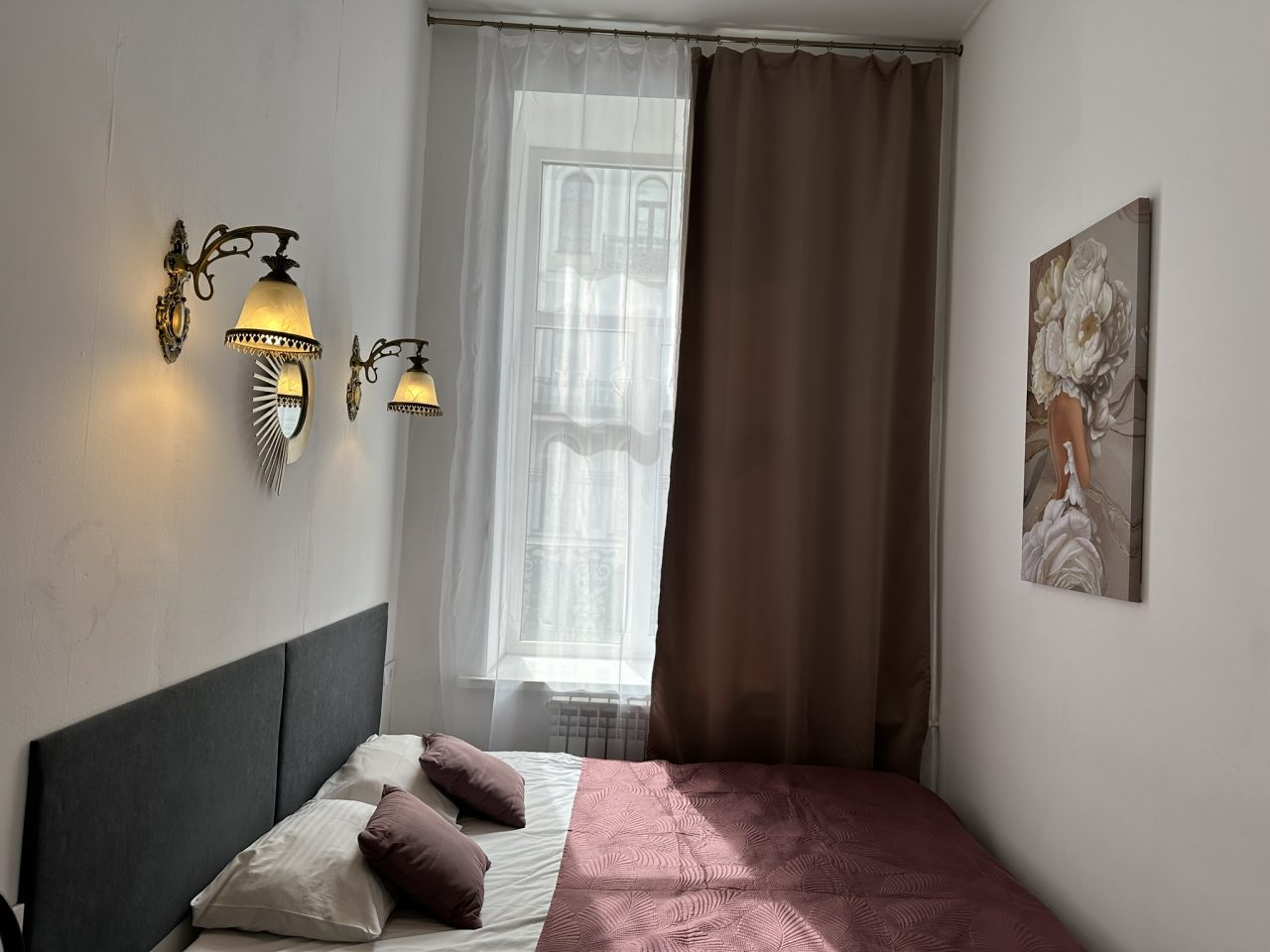 Двухместный (Номер с 1 двуспальной кроватью №4,5), Гостевой дом Boho Nevsky 132 Hotel