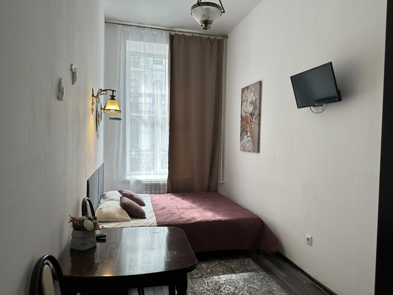 Двухместный (Номер с 1 двуспальной кроватью №4,5), Гостевой дом Boho Nevsky 132 Hotel