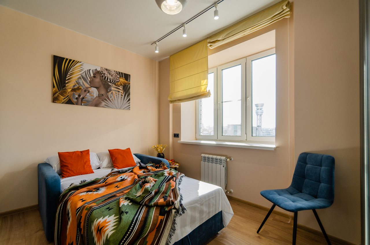 Квартира (Дизайнерская 1 комнатная), Апартаменты На Волге