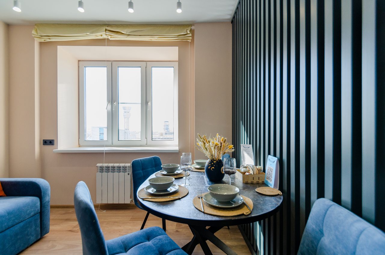 Квартира (Дизайнерская 1 комнатная), Апартаменты На Волге