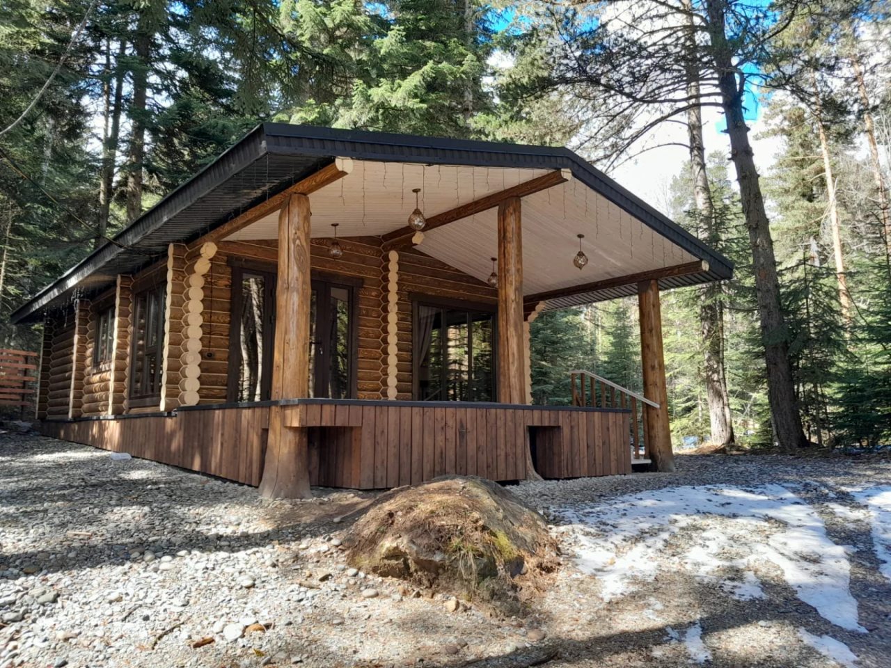 Коттедж (Малый сруб), База отдыха ПИХТА-ПАРК