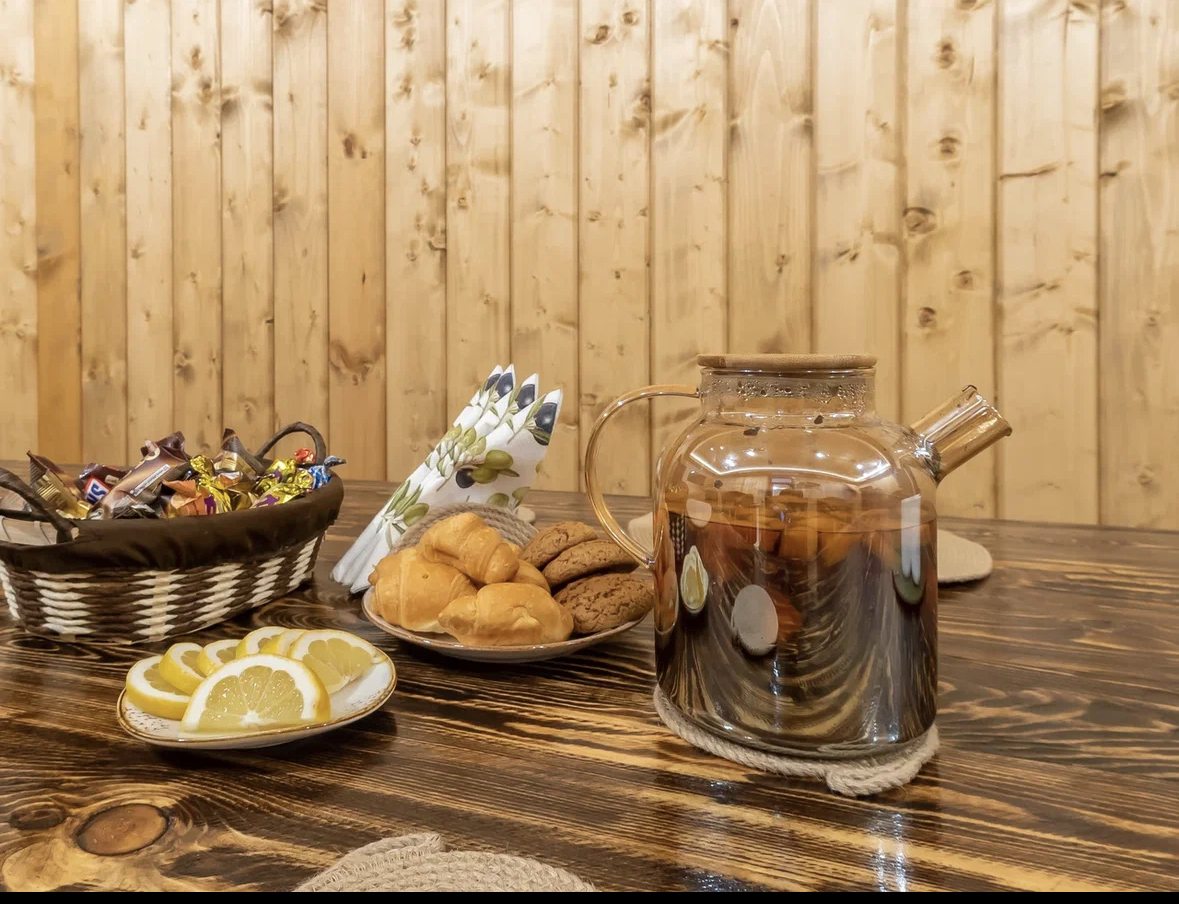 Сауна на территории