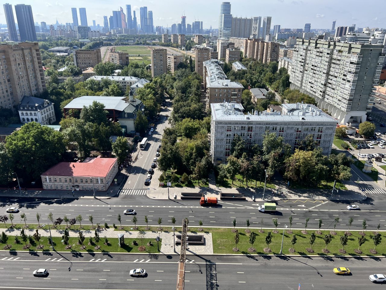 Панорамные виды на город, Апарт-отель Moscow Tower