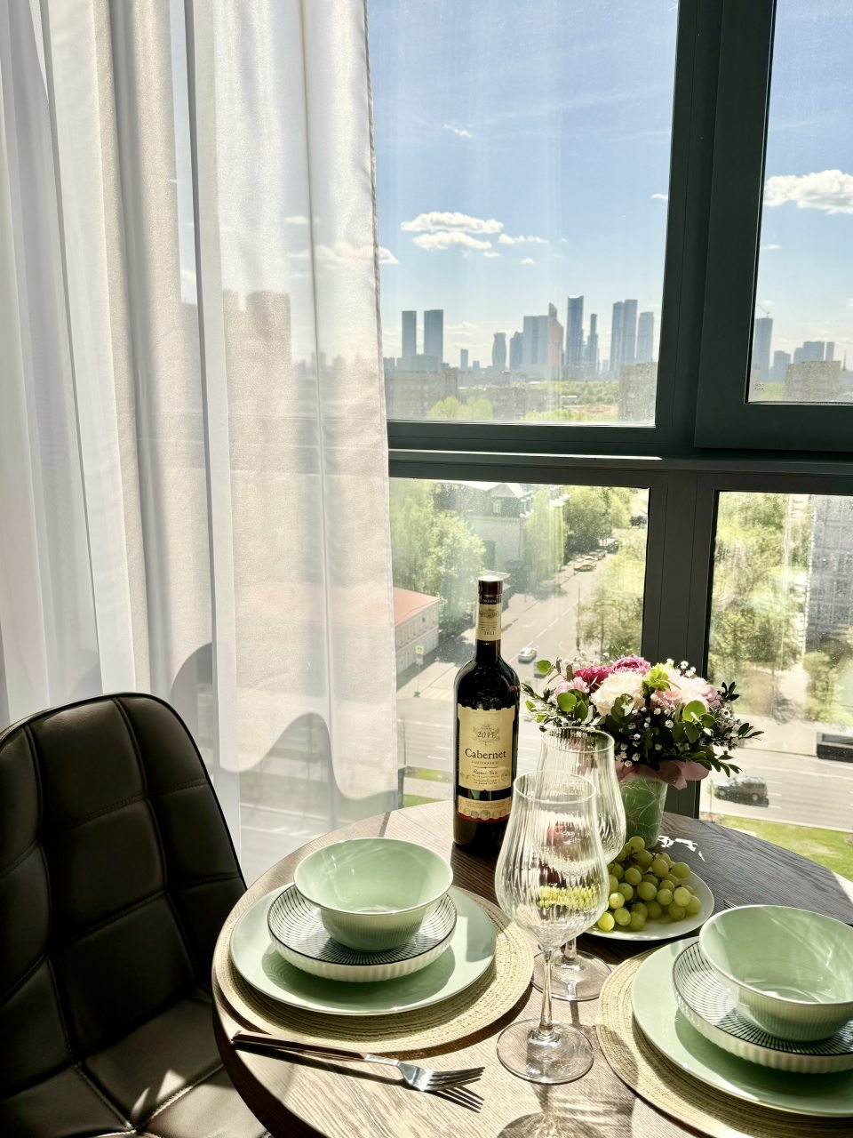 Вид на Москва-Сити, Апарт-отель Moscow Tower