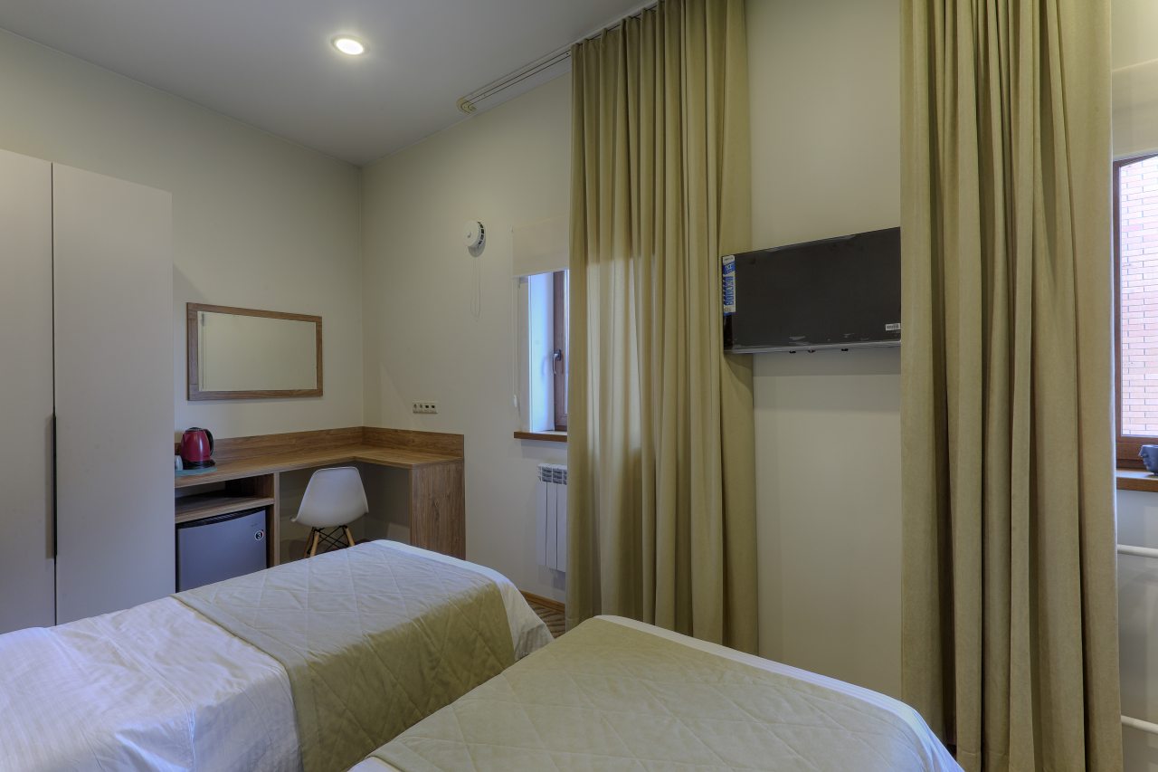 Двухместный (Cтандарт с одной большой или двумя раздельными кроватями), Отель North Star hotel
