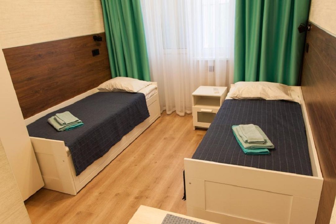 Двухместный (Стандартный двухместный номер с 2 односпальными кроватями) апартамента СитиЦентр, Мурманск