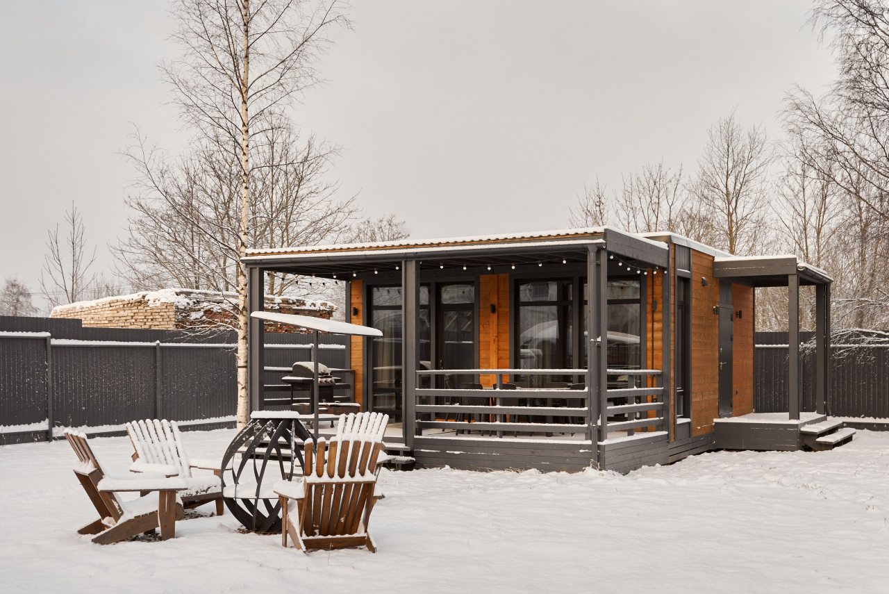 Фасад категория «С одной спальней и баней»