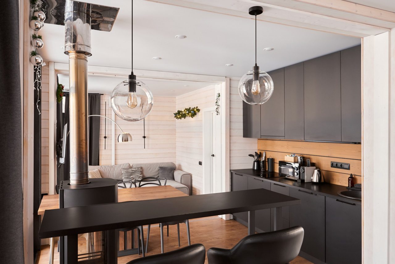 Коттедж (VIP Семейный  (растопка купели не включена в стоимость)), Коттедж Opushka house