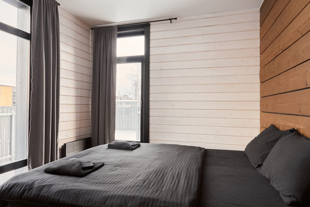 Коттедж (С двумя спальнями и баней  (растопка бани и чана не включена в стоимость)), Коттедж Opushka house