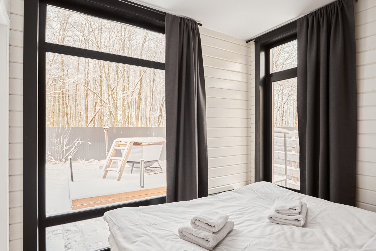 Коттедж (С двумя спальнями (растопка купели не включена в стоимость)), Коттедж Opushka house