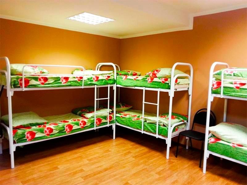 Общий номер с 4-мя двухъярусными кроватями.. Общежитие гостиничного типа Hotelhot Котельники