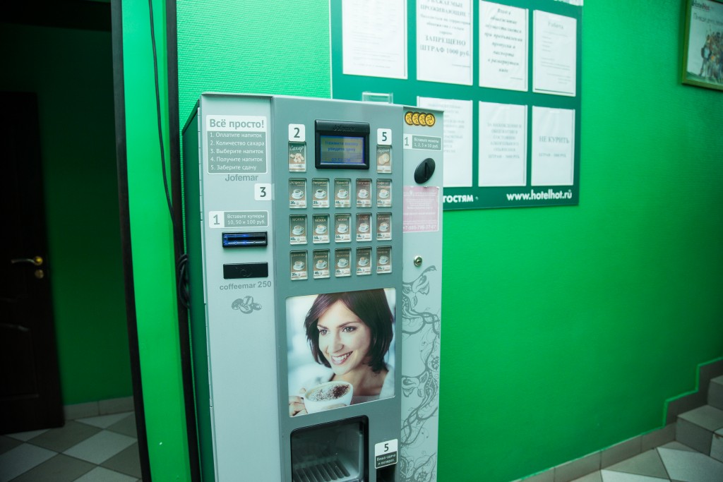 Торговый автомат (закуски), Общежитие гостиничного типа Hotelhot Красносельская