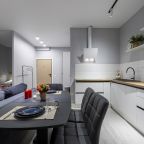 Апартаменты (Однокомнатные для 4 гостей (2+2)), Апартаменты МаксРеалти24 Лобачевского 120к1