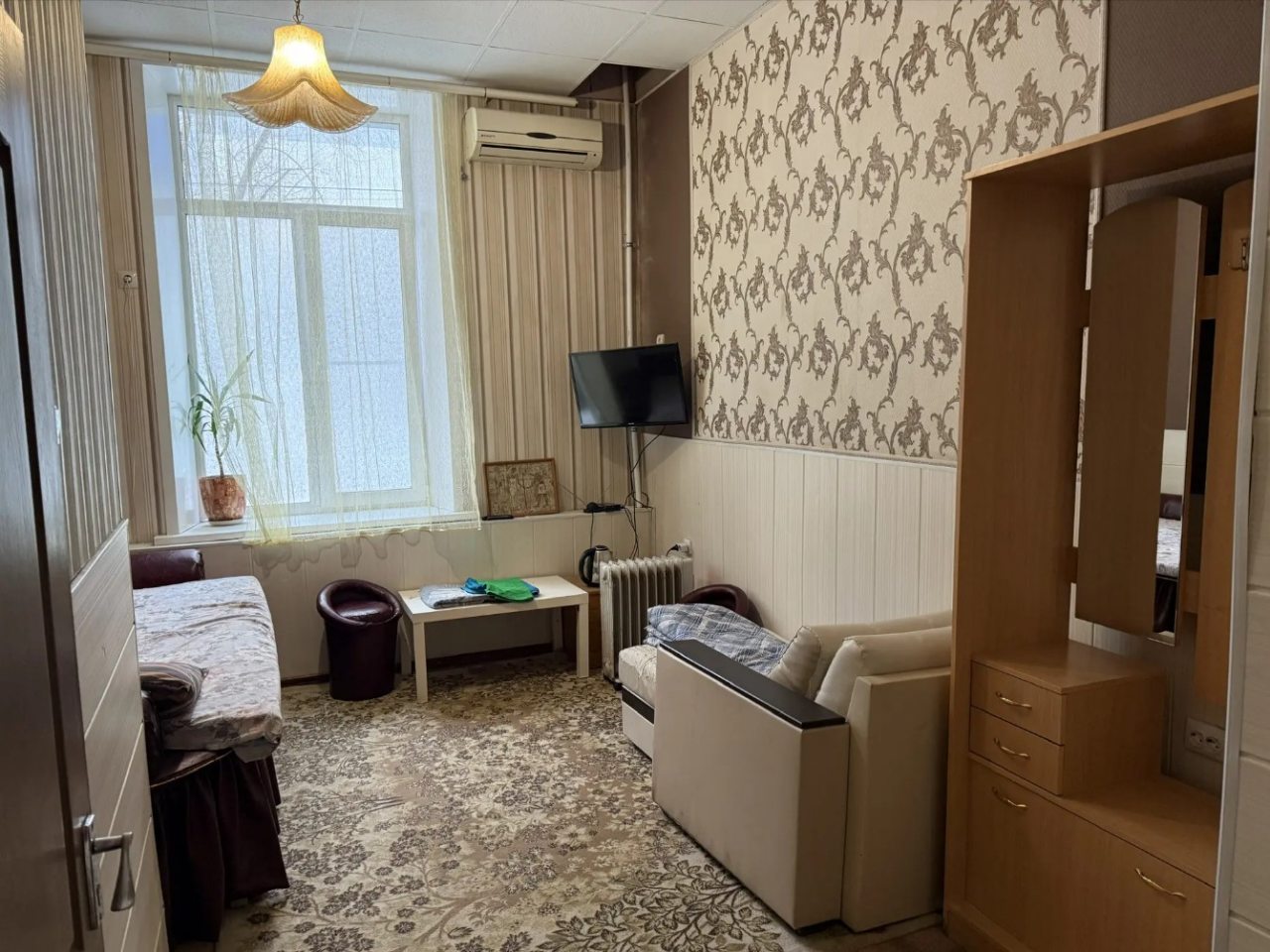 Двухместный (Номер с 1-й двухспальной кроватью), Мини-отель Дельта