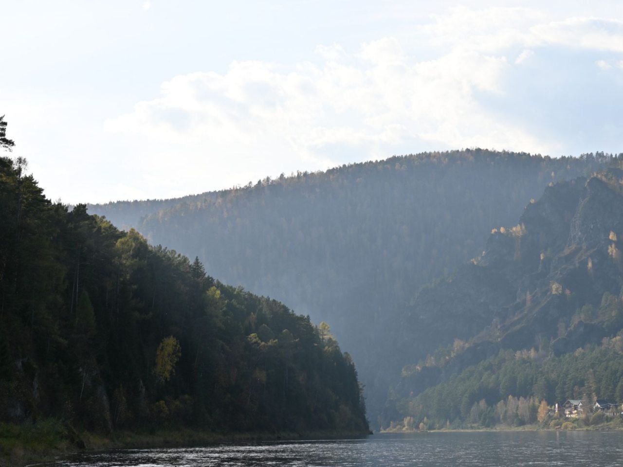 Двухместный (Дом с террасой № 1), База отдыха Дух Тайги