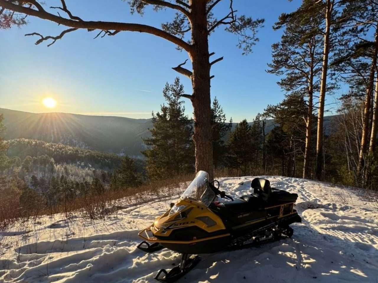 Аренда снегоходов, База отдыха Дух Тайги