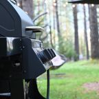 Зонв барбекю с газовым грилем, База отдыха Дух Тайги