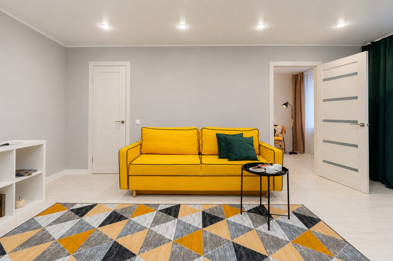 Четырехместный (Стильная 2-комнатная квартира у Верхнего озера), Malkova Apartments на Черняховского