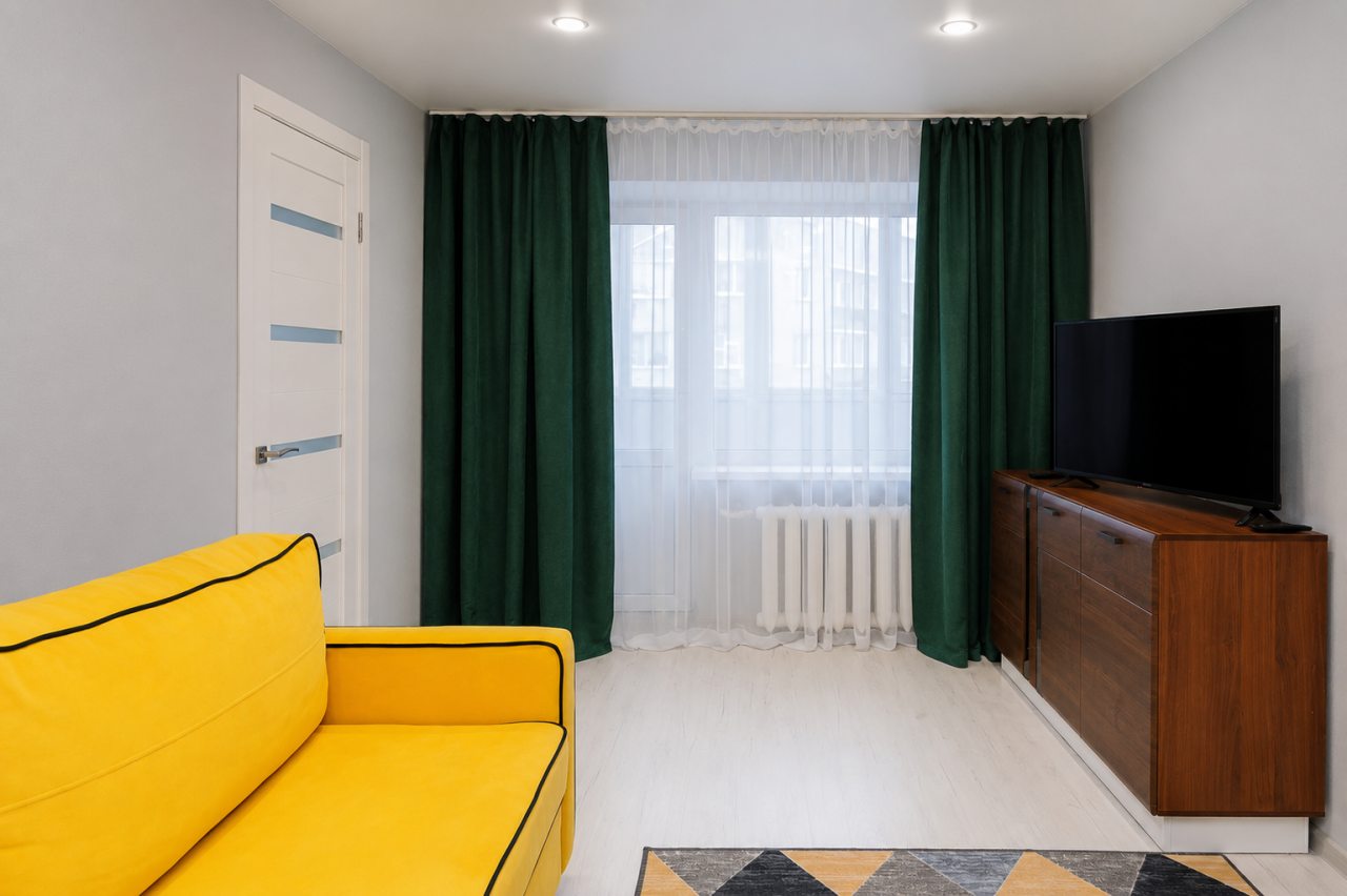 Четырехместный (Стильная 2-комнатная квартира у Верхнего озера), Malkova Apartments на Черняховского