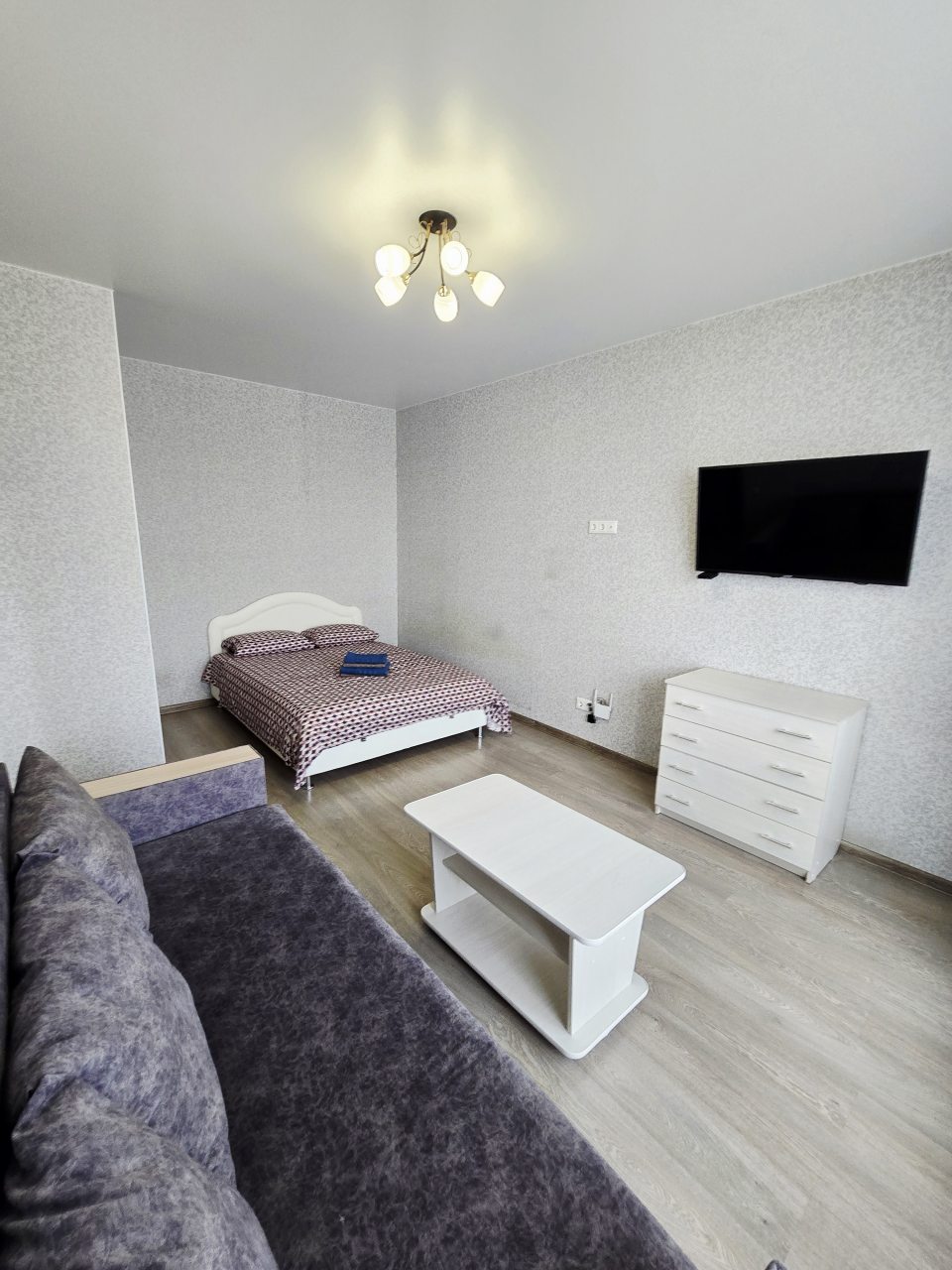 Двухместный (КемКомфорт на 15 этаже (л)), Апартаменты На пр-те Московском 2б