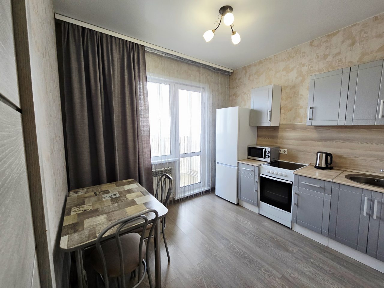 Двухместный (КемКомфорт на 15 этаже (л)), Апартаменты На пр-те Московском 2б