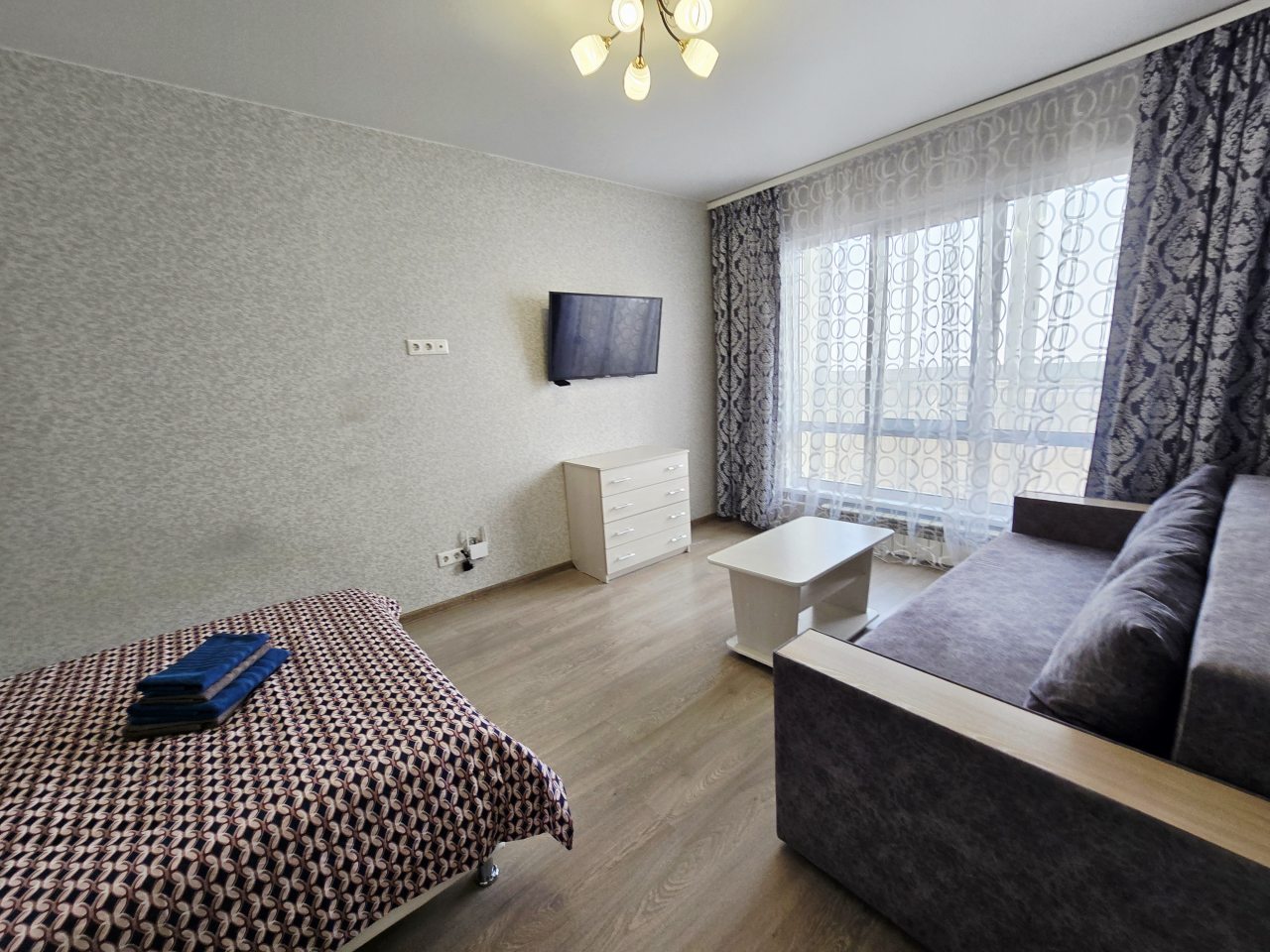 Двухместный (КемКомфорт на 15 этаже (л)), Апартаменты На пр-те Московском 2б