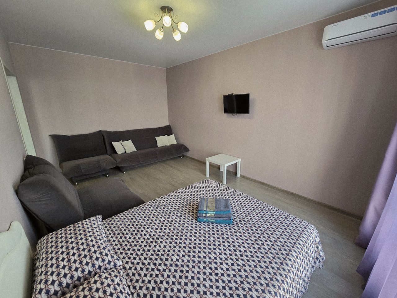 Двухместный (КемКомфорт на 15 этаже (п)), Апартаменты На пр-те Московском 2б