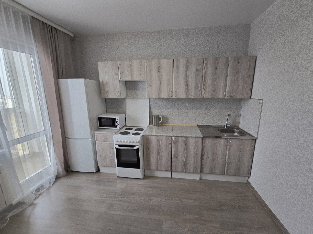 Двухместный (КемКомфорт на 15 этаже (п)), Апартаменты На пр-те Московском 2б