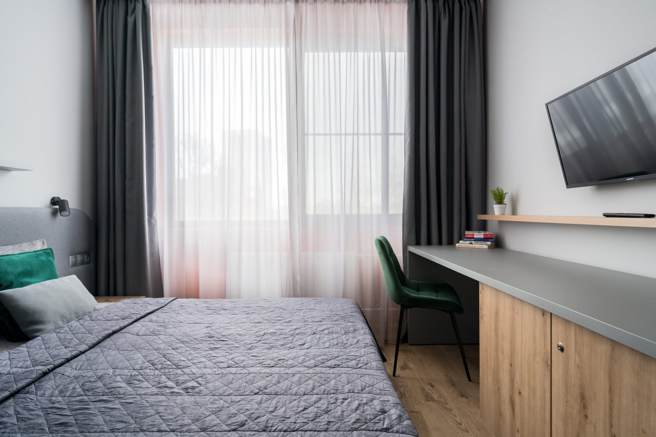 Двухместный (Студия Бизнес класса Кировский Авенир), Апартаменты RentalSPb Кировский Авенир