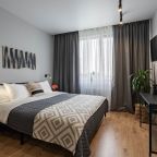 Студио (на двоих, 9 этаж), Апартаменты RentalSPb Кировский Авенир