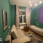 Трехместный (Бюджетный с раздельными кроватями и диваном), Хостел Cuba Hostel PS