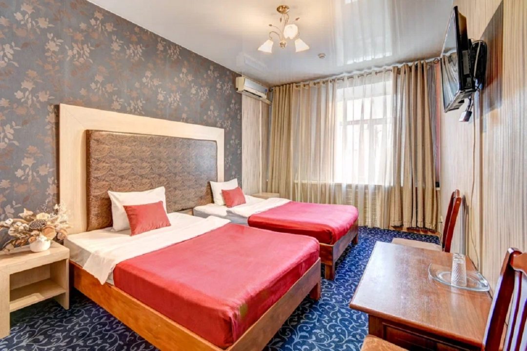 Двухместный (Стандартный двухместный номер с 2 отдельными кроватями) гостиницы DQ, Казань
