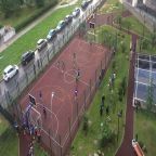 Баскетбольная площадка, Апартаменты у метро Беговая